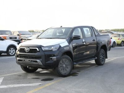 2026 Toyota Hilux Adventure 4.0 Litres V6 Petrol Engine Black Pickup Truck GCC Specs