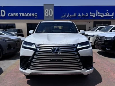 2026 Lexus LX600 SIGNATURE 3.5 Litres 6 Cylinders Petrol Engine White Tan SUV GCC Specs