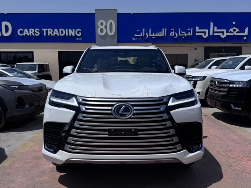 2026 Lexus LX600 SIGNATURE 3.5 Litres 6 Cylinders Petrol Engine White Tan SUV GCC Specs