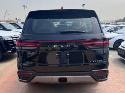 2026 Lexus LX700h SIGNATURE 3.5 Litres 6 Cylinders Hybrid Engine Black Tan SUV GCC Specs