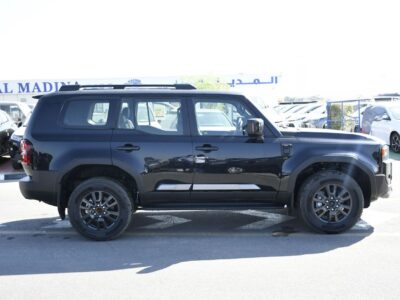 2026 Toyota Prado Turbo ALL ROUNDER 2.4L 4 Cylinders Petrol Engine Black SUV GCC