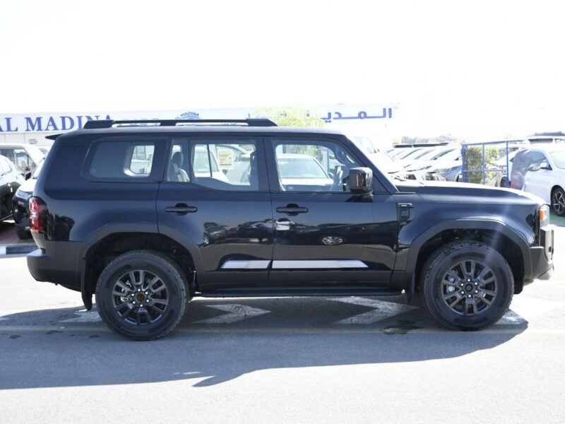2026 Toyota Prado Turbo ALL ROUNDER 2.4L 4 Cylinders Petrol Engine Black SUV GCC
