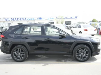 2025 Toyota RAV 4 Adventure 2.5 Litres 4 cylinders Petrol Engine Black White SUV GCC