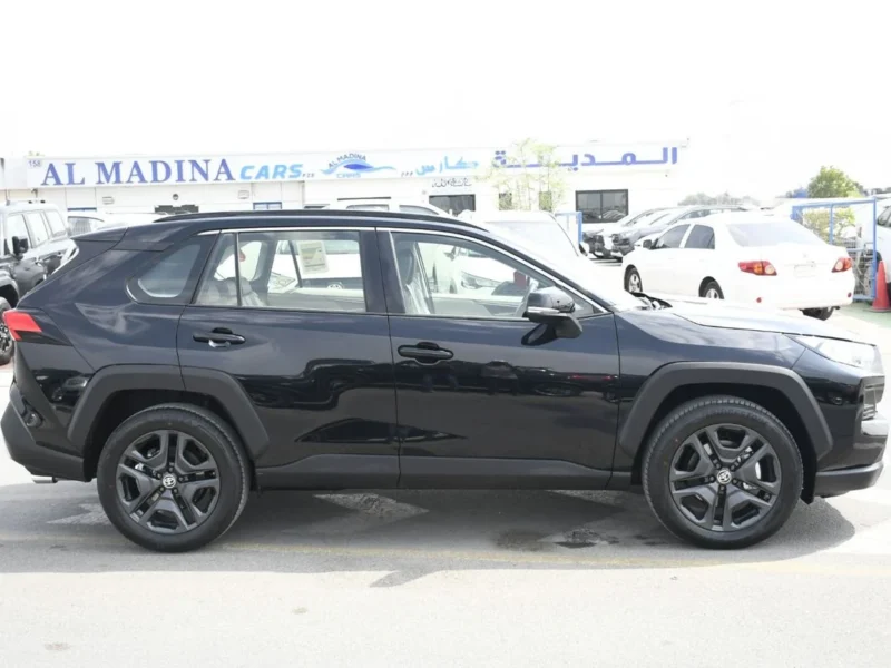 2025 Toyota RAV 4 Adventure 2.5 Litres 4 cylinders Petrol Engine Black White SUV GCC