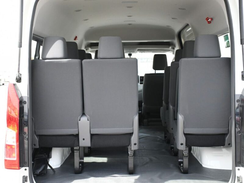 2026 Toyota HiAce 2.8 Litres MT 4 Cylinders Diesel Engine White Grey Van GCC Specs