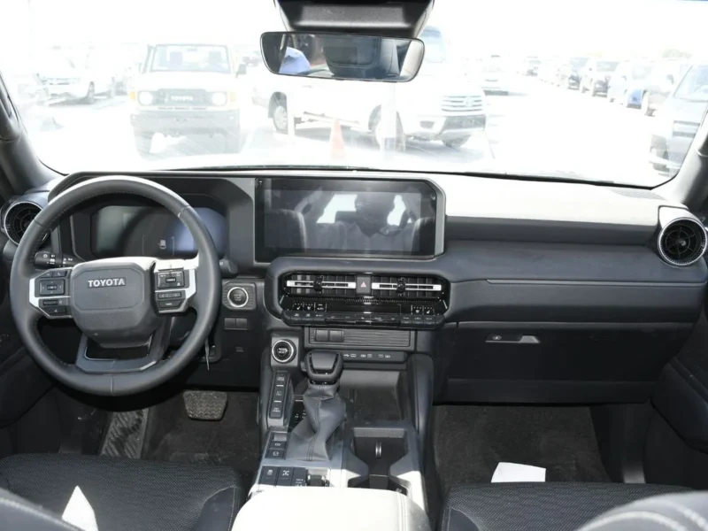 2026 Toyota Prado Turbo ALL ROUNDER 2.4L 4 Cylinders Petrol Engine Black SUV GCC