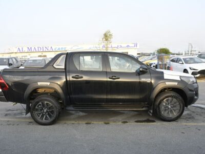 2026 Toyota Hilux Adventure 4.0 Litres V6 Petrol Engine Black Pickup Truck GCC Specs