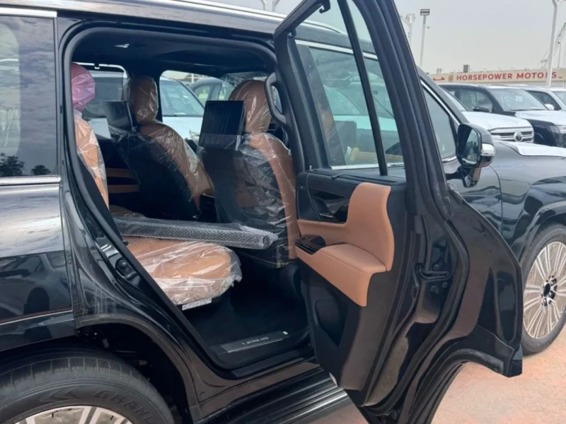 2026 Lexus LX700h SIGNATURE 3.5 Litres 6 Cylinders Hybrid Engine Black Tan SUV GCC Specs