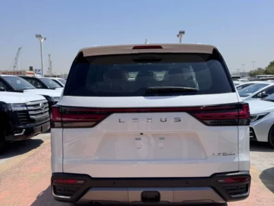 2026 Lexus LX600 SIGNATURE 3.5 Litres 6 Cylinders Petrol Engine White Tan SUV GCC Specs