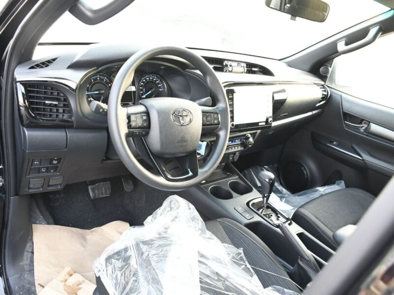 2026 Toyota Hilux Adventure 4.0 Litres V6 Petrol Engine Black Pickup Truck GCC Specs