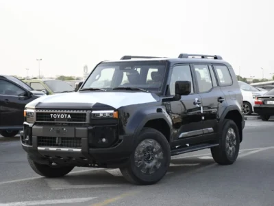 2026 Toyota Prado ADVENTURE 2.4L 4 Cylinders Petrol Engine Black Brown SUV GCC