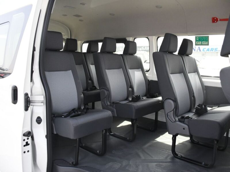 2026 Toyota HiAce 2.8 Litres MT 4 Cylinders Diesel Engine White Grey Van GCC Specs