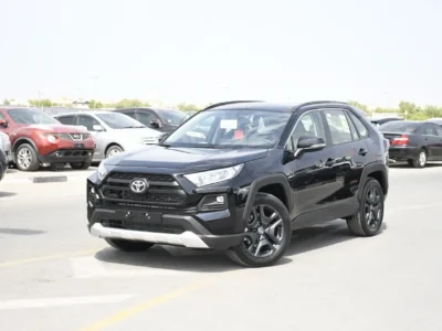 2025 Toyota RAV 4 Adventure 2.5 Litres 4 cylinders Petrol Engine Black White SUV GCC