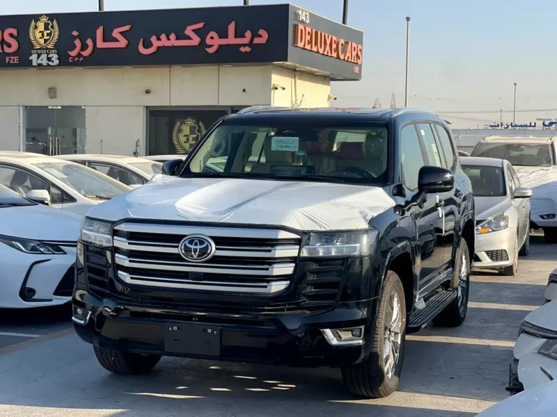 2026 Toyota Land Cruiser GXR 3.5 Litres 6 Cylinders petrol Engine Black Beige SUV GCC Specs