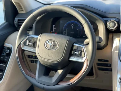 2026 Toyota Land Cruiser GXR 3.5 Litres 6 Cylinders petrol Engine Black Beige SUV GCC Specs