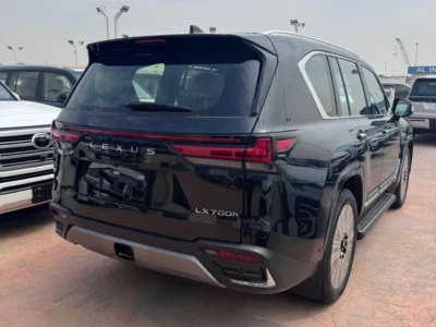 2026 Lexus LX700h SIGNATURE 3.5 Litres 6 Cylinders Hybrid Engine Black Tan SUV GCC Specs