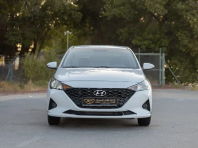 2023 Hyundai Accent Smart 1.6 Litres 4 Cylinders Petrol Engine White Grey Sedan GCC Specs
