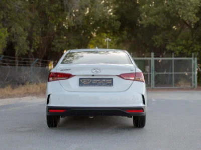 2023 Hyundai Accent Smart 1.6 Litres 4 Cylinders Petrol Engine White Grey Sedan GCC Specs