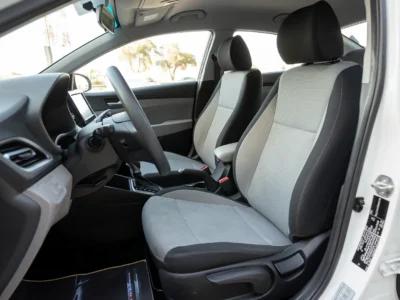 2023 Hyundai Accent Smart 1.6 Litres 4 Cylinders Petrol Engine White Grey Sedan GCC Specs