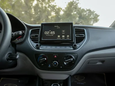 2023 Hyundai Accent Smart 1.6 Litres 4 Cylinders Petrol Engine White Grey Sedan GCC Specs
