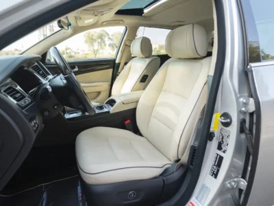 2014 Hyundai Centennial VS500 5.0 Litres 8 Cylinders Petrol Engine Silver Beige Sedan GCC