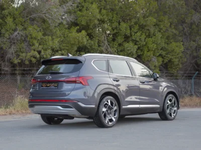 2023 Hyundai Santa Fe Premium Plus 3.5 Litres 6 Cylinders Petrol Engine Grey Brown SUV GCC
