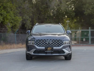 2023 Hyundai Santa Fe Premium Plus 3.5 Litres 6 Cylinders Petrol Engine Grey Brown SUV GCC