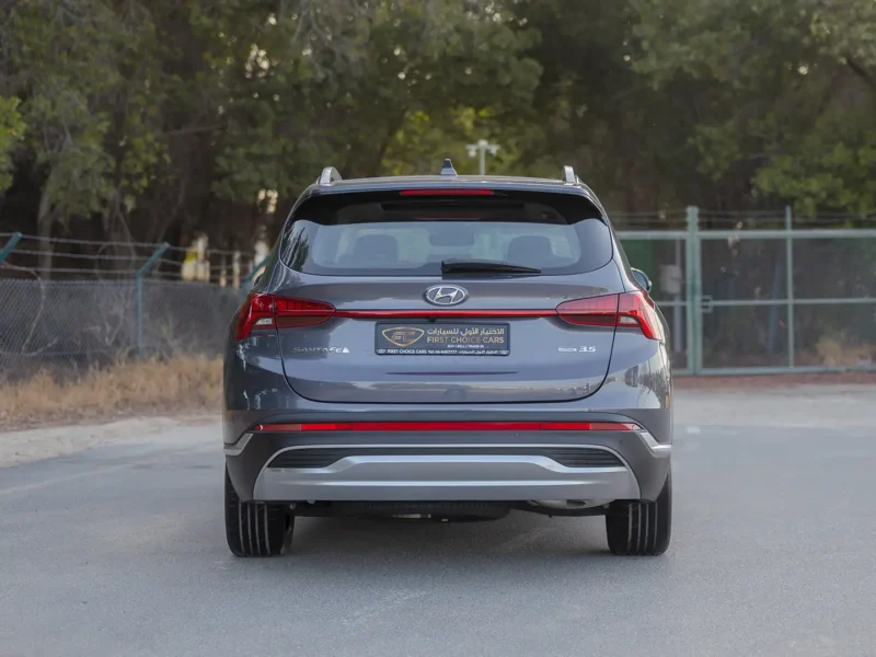 2023 Hyundai Santa Fe Premium Plus 3.5 Litres 6 Cylinders Petrol Engine Grey Brown SUV GCC