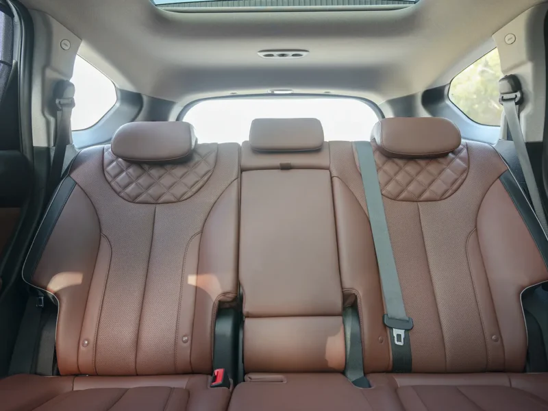 2023 Hyundai Santa Fe Premium Plus 3.5 Litres 6 Cylinders Petrol Engine Grey Brown SUV GCC
