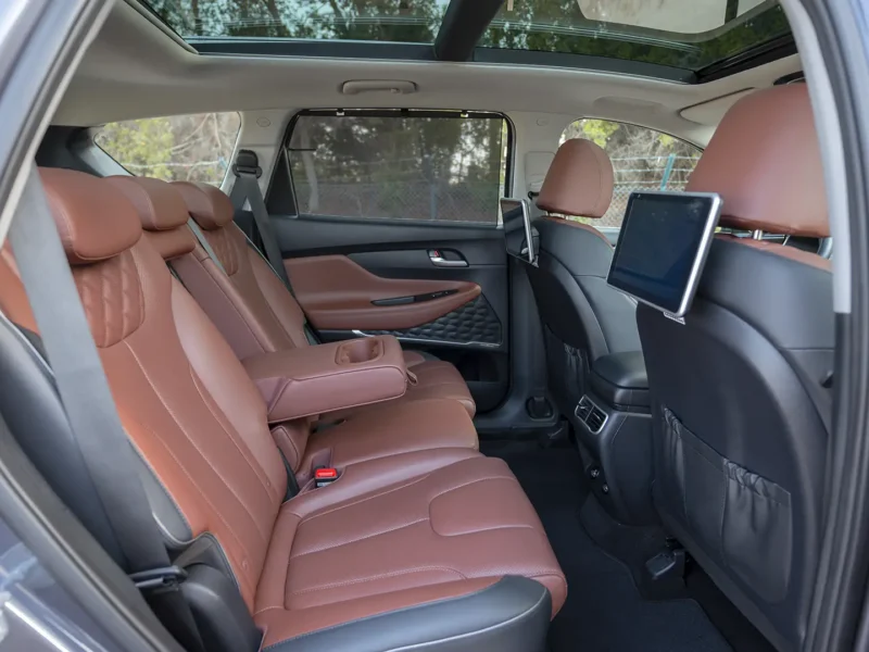 2023 Hyundai Santa Fe Premium Plus 3.5 Litres 6 Cylinders Petrol Engine Grey Brown SUV GCC