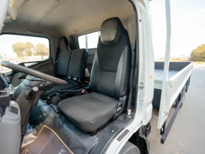 2023 Mitsubishi Canter Cargo Body 4.2L 4 Cylinders Engine White Grey Truck GCC Specs