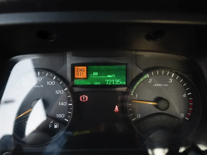 2023 Mitsubishi Canter Cargo Body 4.2L 4 Cylinders Engine White Grey Truck GCC Specs