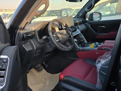 2026 Toyota Land Cruiser LC300 GR Sport 3.5L V6 Twin-Turbo Hybrid Engine Black Red SUV GCC