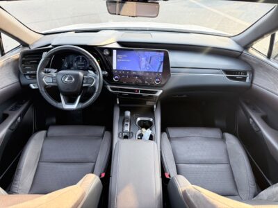 2024 LEXUS RX 350H LUXURY 2.5 Litres V4 Petrol Hybrid Engine White Black Sedan Full Option
