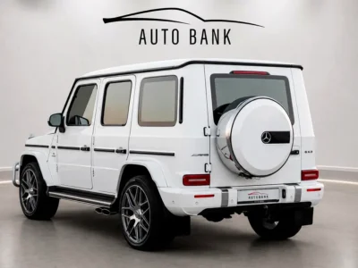 2021 Mercedes-Benz G-Class G 63 AMG 4.0 Litres V8 Petrol Engine White Brown SUV Korean Specs