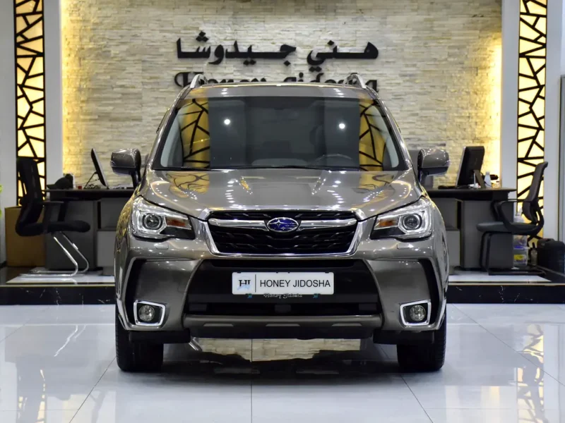 2018 Subaru Forester Premium 4 Cylinders Petrol Engine Brown Black SUV GCC Specs Automatic