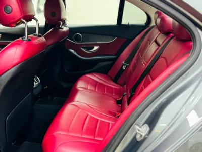 2017 Mercedes-Benz C-Class C200 Facelifted into 2021 Full Kit AMG C63S Grey Red Sedan