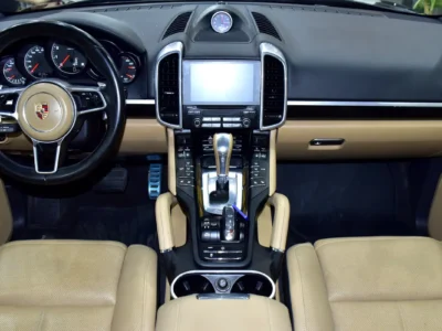 2018 Porsche Cayenne Standard 6 Cylinders Petrol Engine Brown Beige SUV American Specs