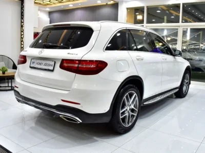 2017 Mercedes-Benz GLC-Class GLC 250 4MATIC 4 Cylinders Petrol Engine White Brown Crossover