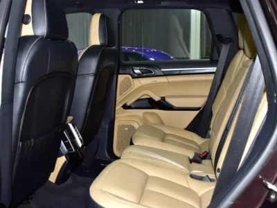2018 Porsche Cayenne Standard 6 Cylinders Petrol Engine Brown Beige SUV American Specs