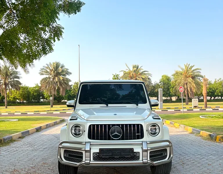 2019 Mercedes-Benz G-Class G 63 AMG 8 Cylinders Petrol Engine White Black SUV GCC Specs