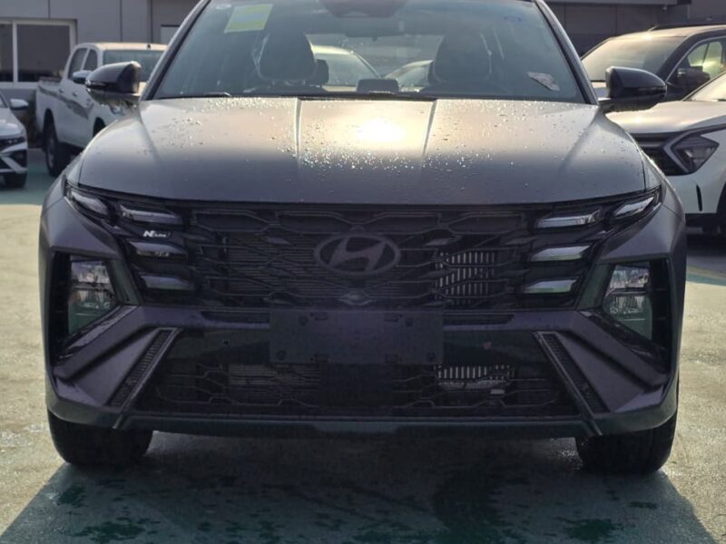 2026 HYUNDAI TUCSON N Line 1.5L Turbocharged Petrol 4 Cylinders Engine Grey Black SUV GCC