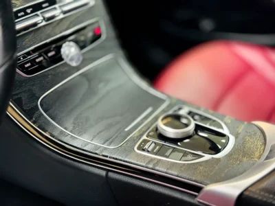 2017 Mercedes-Benz C-Class C200 Facelifted into 2021 Full Kit AMG C63S Grey Red Sedan