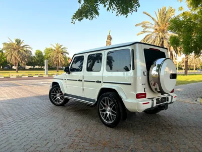 2019 Mercedes-Benz G-Class G 63 AMG 8 Cylinders Petrol Engine White Black SUV GCC Specs