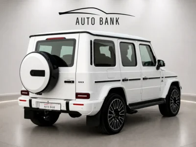2026 Mercedes-Benz G-Class G 63 AMG 4.0 Litres V8 Petrol Engine White Black SUV Korean Specs