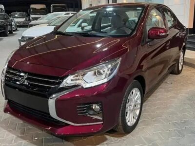 2026 MITSUBISHI ATTRAGE GLX 1.2-liter 3-Cylinder Petrol Engine Red Beige Sedan GCC Specs
