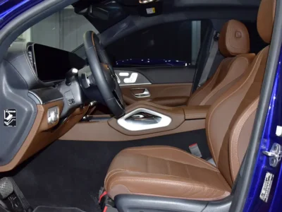 2025 Mercedes-Benz GLE-Class GLE 450 4MATIC 6 Cylinders Petrol Engine Blue Brown SUV GCC