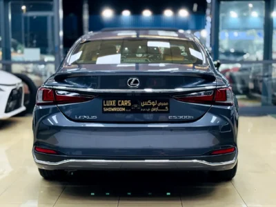 2023 Lexus ES 300h Platinum 4 Cylinders Hybrid Engine Grey Brown Sedan GCC Specs