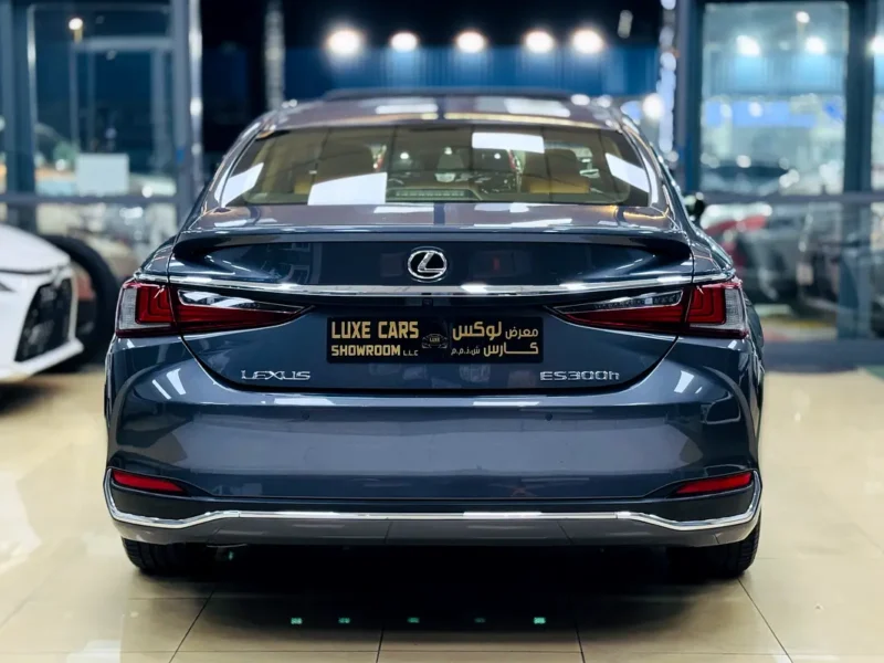 2023 Lexus ES 300h Platinum 4 Cylinders Hybrid Engine Grey Brown Sedan GCC Specs