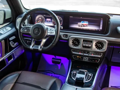 2021 Mercedes-Benz G-Class G 63 AMG 4.0 Litres V8 Petrol Engine White Brown SUV Korean Specs